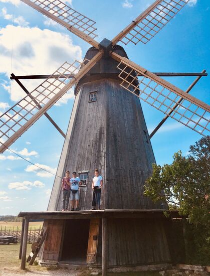 Holländische Windmühle
