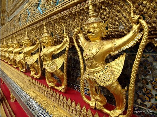 Wächter am Tempel des Smaragdbuddhas