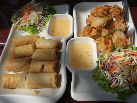 Na gut der kleine Hunger muss auch gestillt werden!