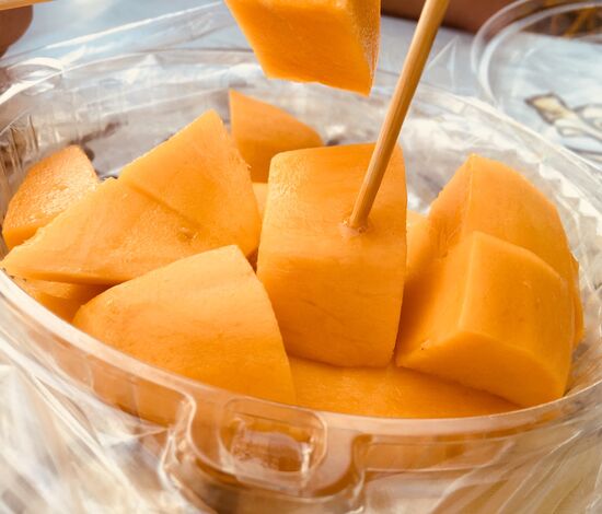 Unser täglich Lieblingssnack frische Mango