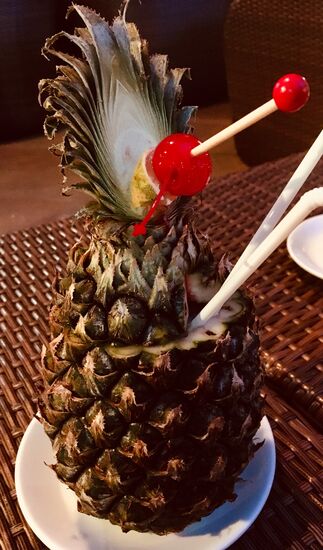 Einen Cocktail gabs auch noch