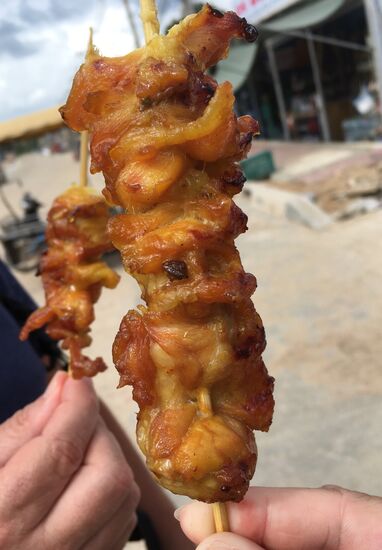 10 Baht pro Stück (0,30€)