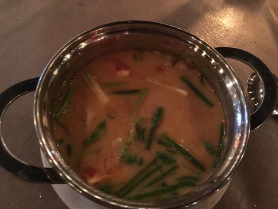 Garnelensuppe lecker