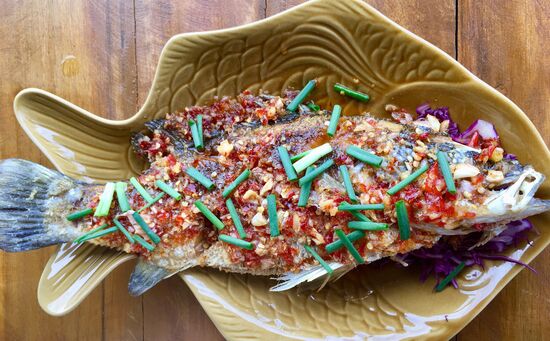 Mein White Snapper auch sehr scharf aber nicht so wie Ingos