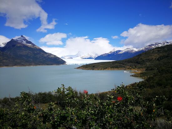Ganz da hinten beginnt der Gletscher!