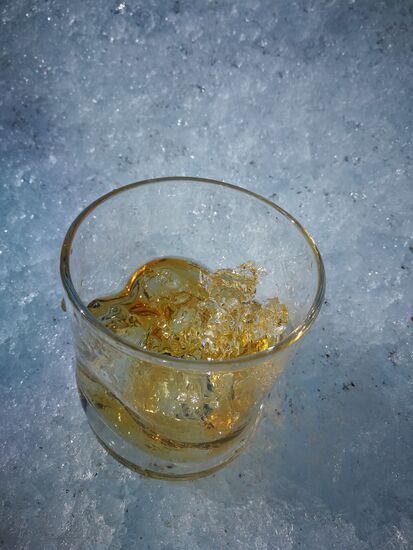 Scotch auf Gletschereis!! 