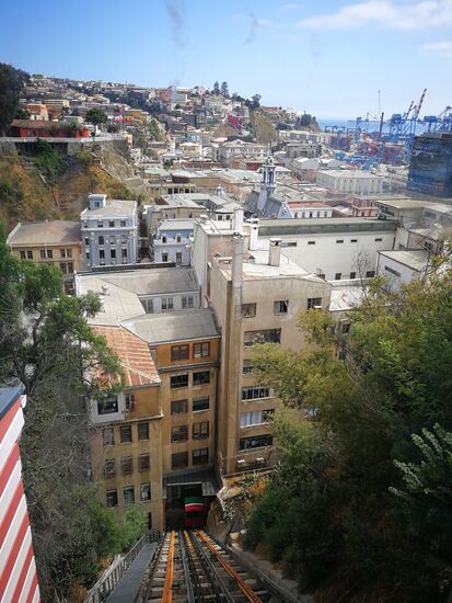 … und wieder hinunter!