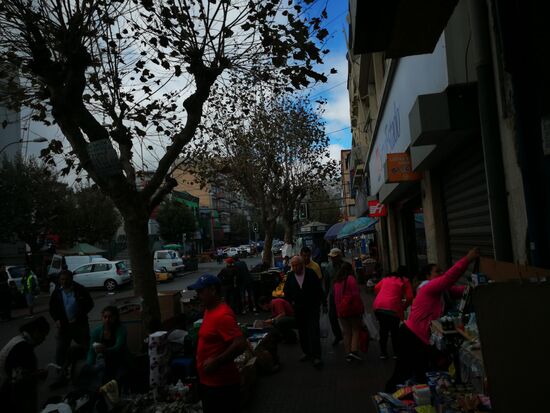 morgendliches Gewusel