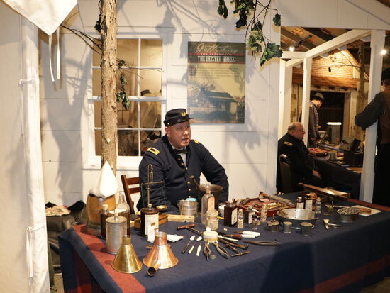 im Museum in Gettysburg