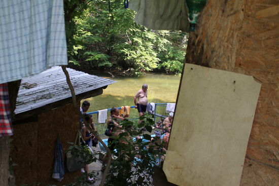 Wellness direkt am Fluss.