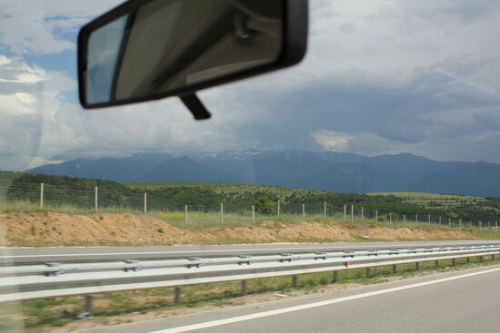 Blick auf das Rila-Gebirges