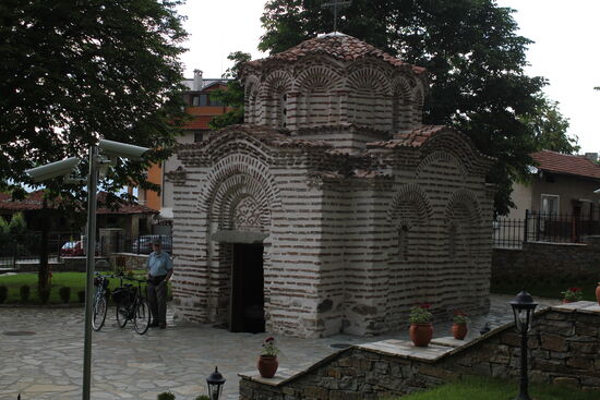 .Die mittelalterliche Nikolaus Kirche, aus dem 13. Jahrhundert.