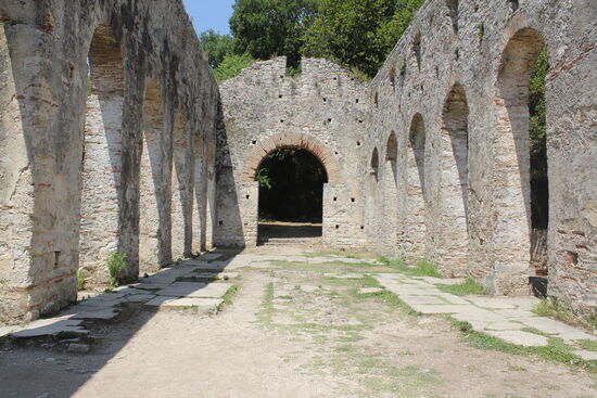 Butrint - In der Kathedrale