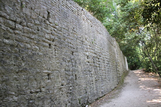Butrint - Die Stadtmauer