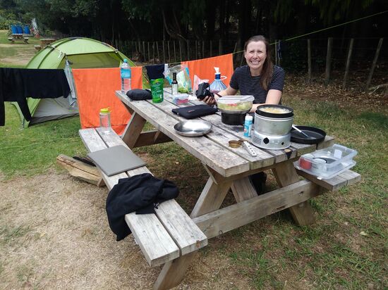 Kauaeranga Valley - ein total gemütlicher Campingplatz