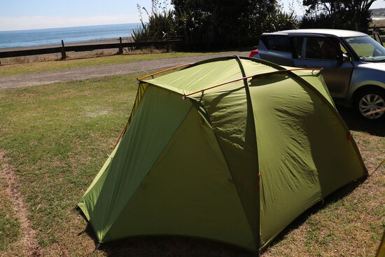 Zeltplatz direkt am Strand - ein Traum!