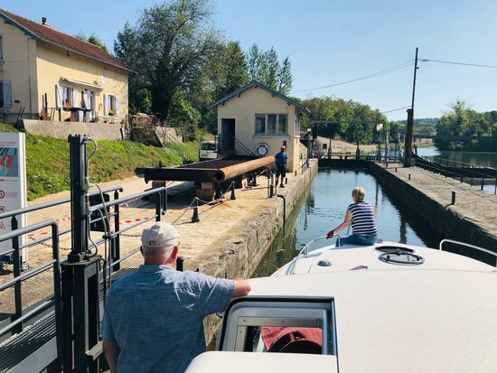 Meine Crew geht in Stellung.