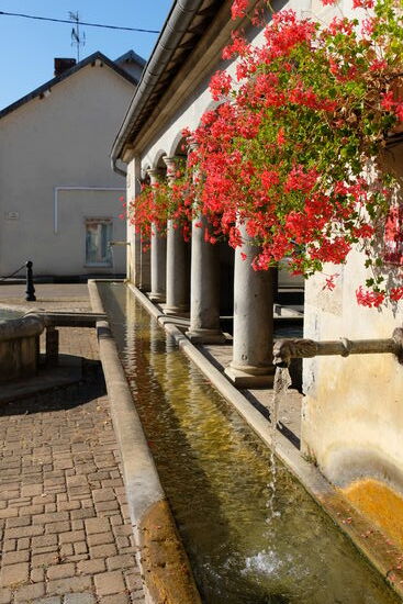 Das Waschhaus von Savoyeux.