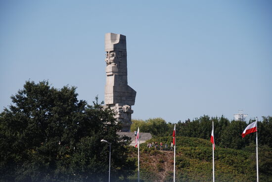 Denkmal auf der Westerplatte