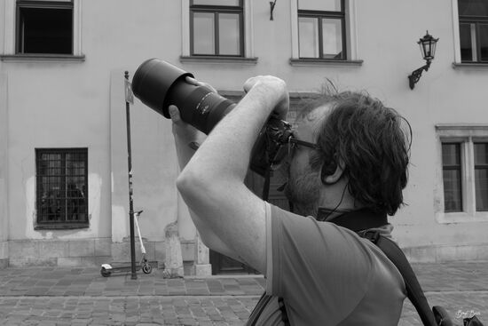 Ausnahmsweise konnte ich nicht vom großen Objektiv profitieren