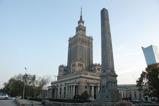 Der Palast für Kultur und Wissenschaft