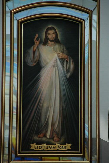 Gnadenbild Christi "Jesus, ich vertraue auf dich"