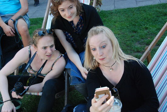 Technik kann so verwunderlich sein - auch wenn es gespielt ist