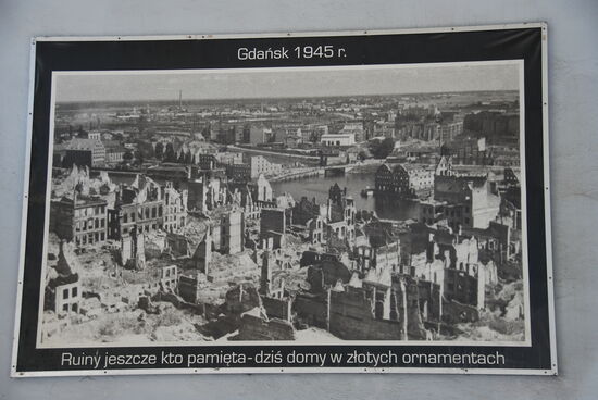 Gdańsk nach der Zerstörung 1945