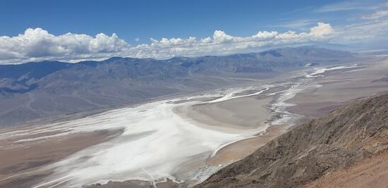 Ausblick auf Badwater