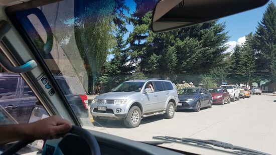 Wer tanken muss braucht Geduld