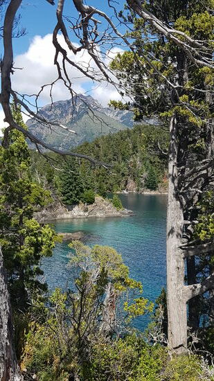 Einer der vielen Seen um Bariloche