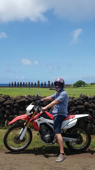 Unsere Motorrad Tour in den Norden der Insel....Wir sind ganze 60 km gefahren vom Süden in den Norden und noch n bissi zockzack