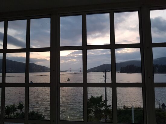 Da könnte man glatt noch mal einschlafen.....wenn da nicht 23 km vor einem liegen würden!