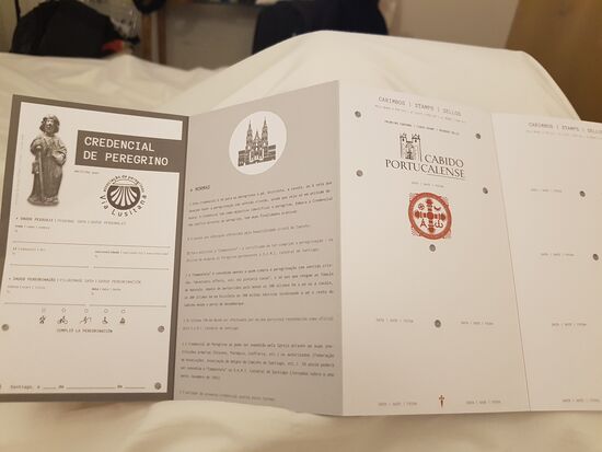 Unser nackiger Pilger-Pass