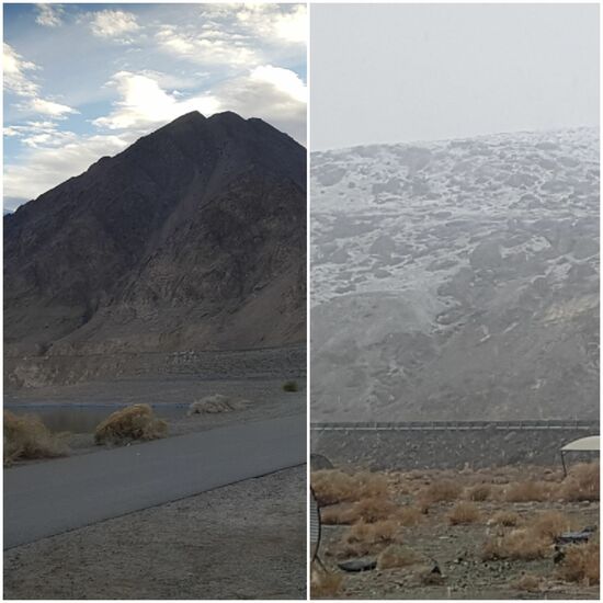 Der gleiche Berg...9 Stunden später!