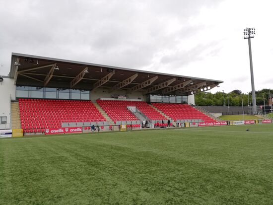 Das Stadion von Derry City F.C.