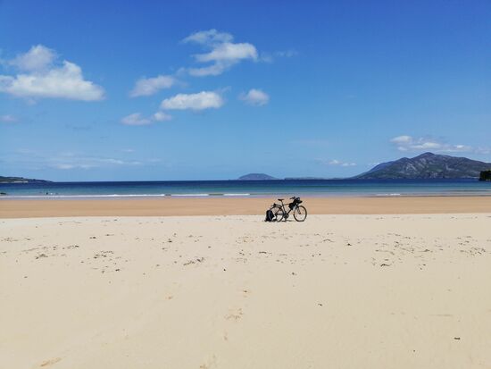 Der Ballymastocker Strand.