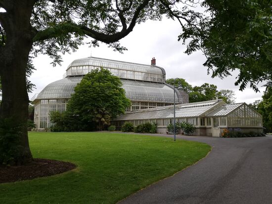 Auch die alten Gewächshäuser sind eine augenweide.