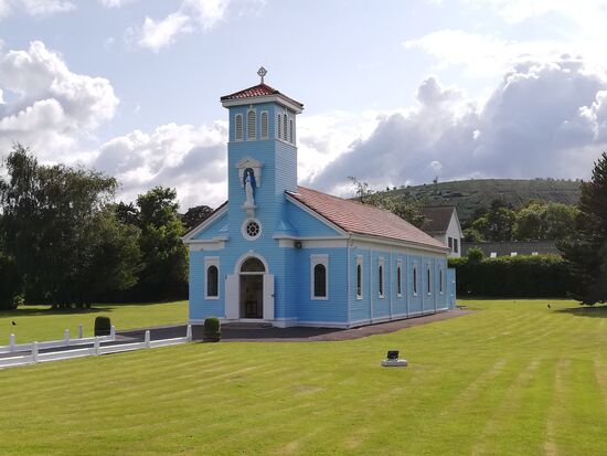 Eine kleine Kapelle in Kilternan.