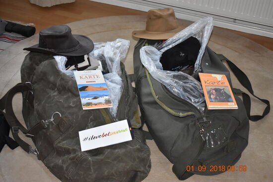 Alles bereit und gepackt