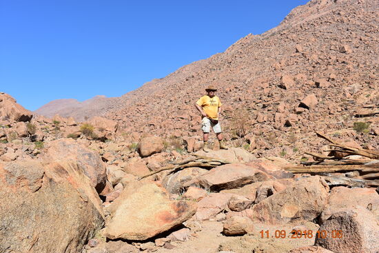 im Hintergrund der Königsstein (2573m ü.NN)
