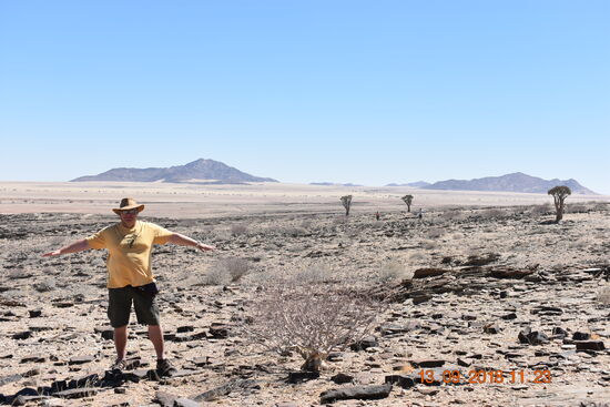 In Namibia ist der Himmel größer als Anderswo