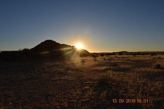 sagenhaften Sonnenuntergang