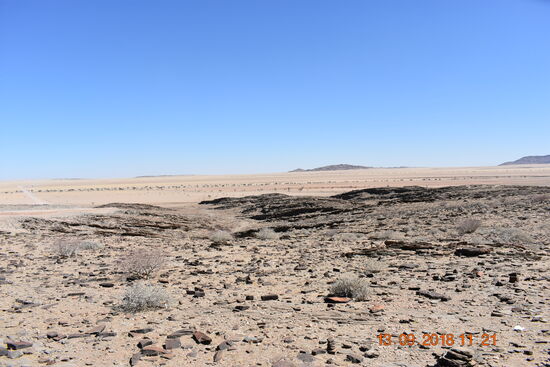 In Namibia ist der Himmel größer als Anderswo