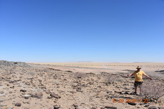 In Namibia ist der Himmel größer als Anderswo