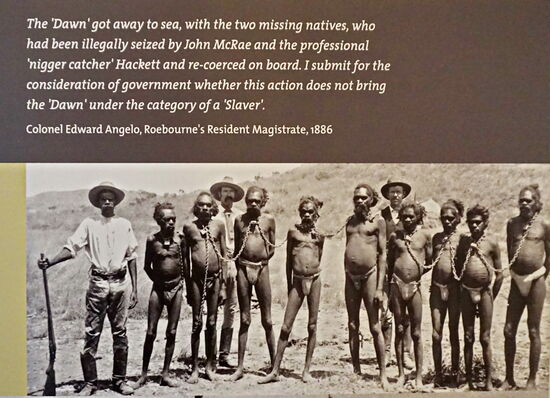 Das sieht sehr nach Sklavenhaltung aus. Wir dachten immer, dass es so etwas in Australien nicht gab!