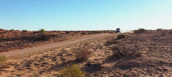 Wir fahren jetzt nach Osten....