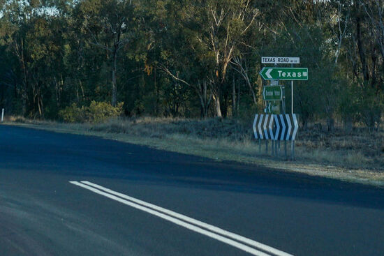 Vorher biegen wir noch nach Texas ab. 