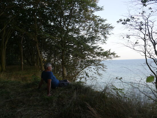 Am Morgen danach, konnte ich mich kaum lösen von dem schönen Ausblick