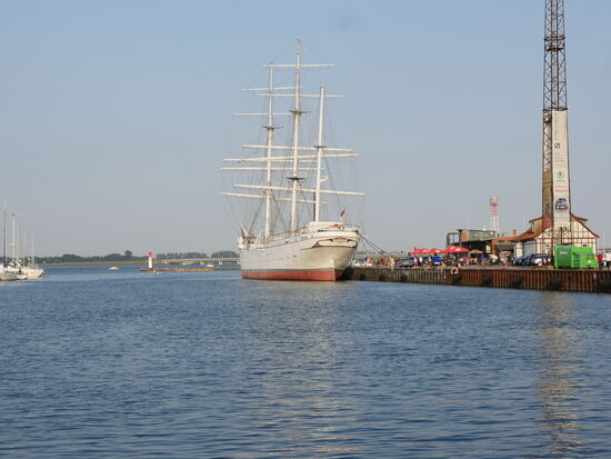 Die Gorch Fock,  Segelschulschiff der Deutschen Marine
